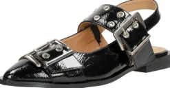 Shoecolate Slingbacks Zwart lak Sale