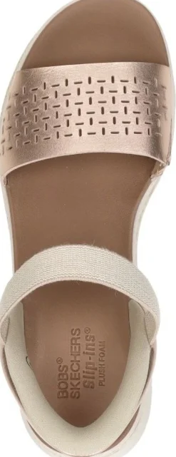 Skechers Slip-Ins: Bobs Sun Ray Champagne New