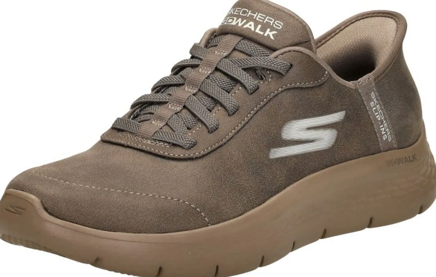 Skechers Slip-Ins: Go Walk Flex Taupe Discount