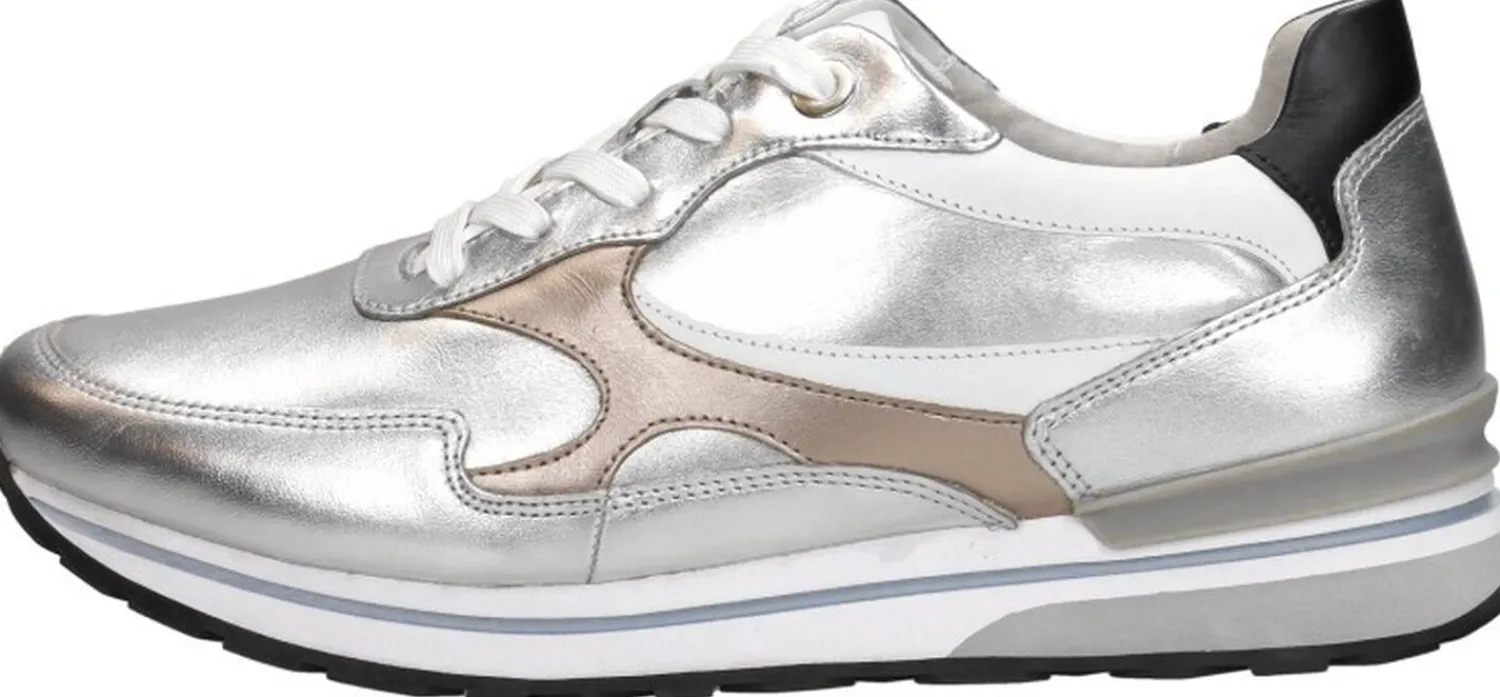 Gabor Sneakers Hoog Zilverkleur Hot