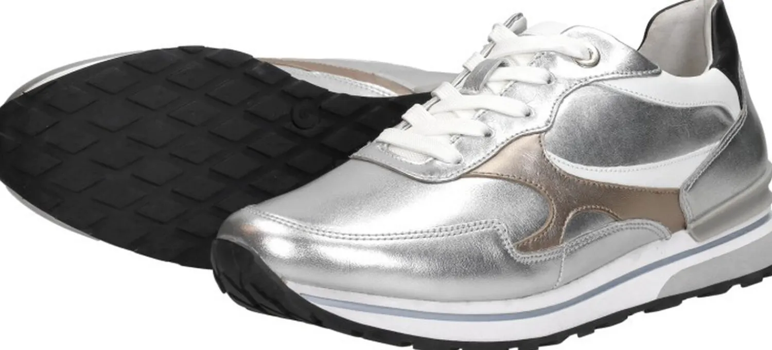 Gabor Sneakers Hoog Zilverkleur Hot