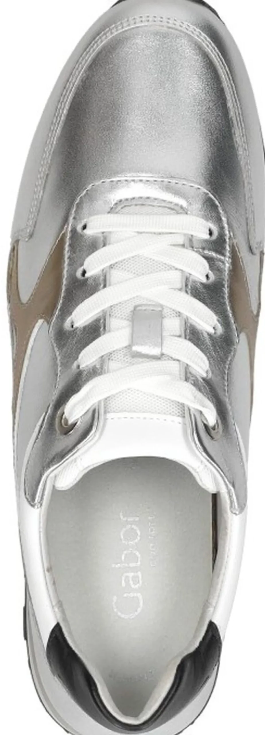 Gabor Sneakers Hoog Zilverkleur Hot