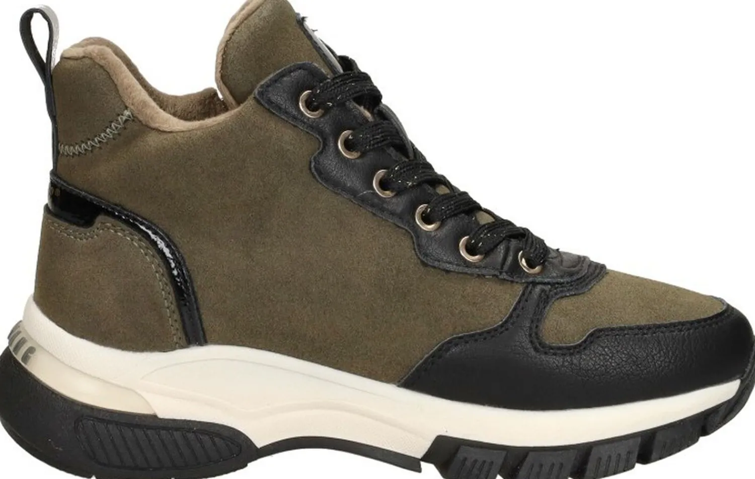 Mustang Sneakers Hoog Groen Online