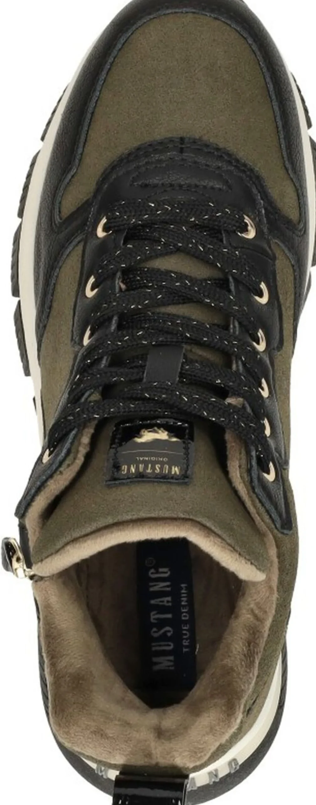 Mustang Sneakers Hoog Groen Online