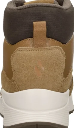 Skechers Sneakers Hoog Middelbruin Fashion