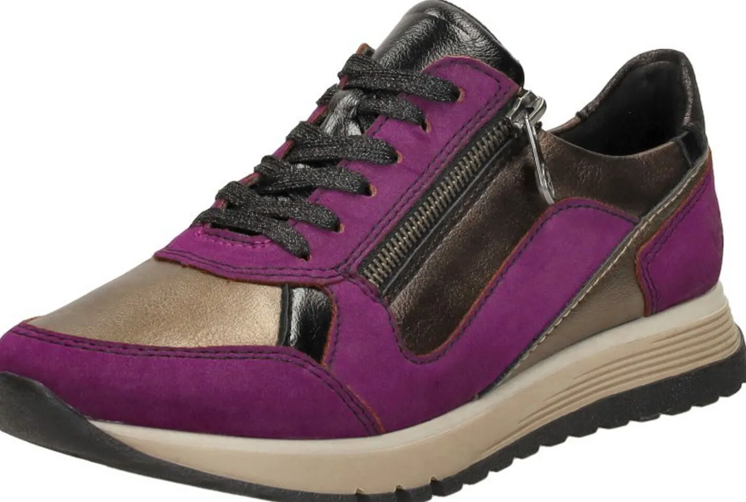 Rieker Sneakers Laag Fuchsia Online