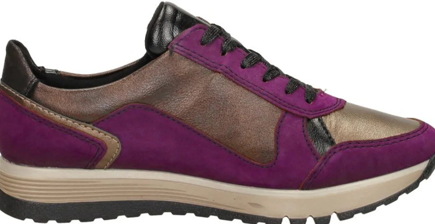 Rieker Sneakers Laag Fuchsia Online