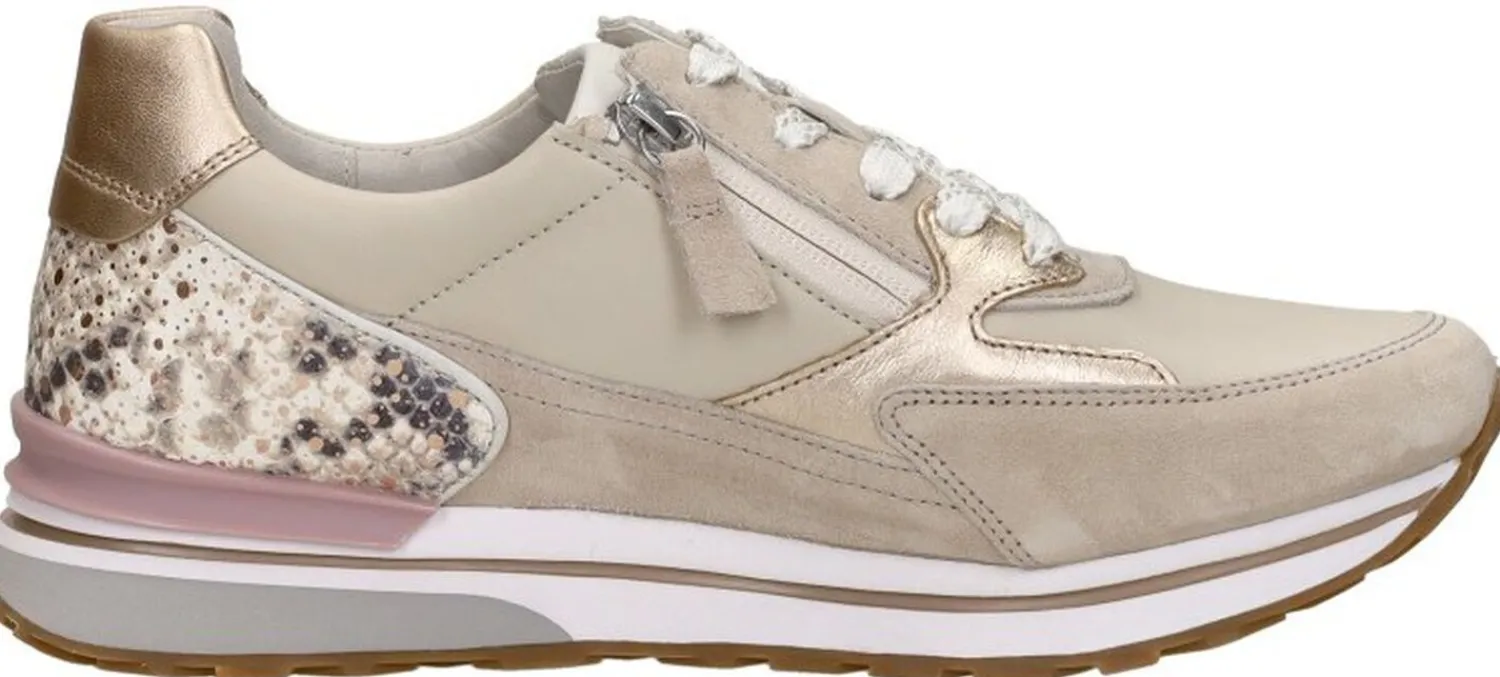 Gabor Sneakers Laag Beige Outlet