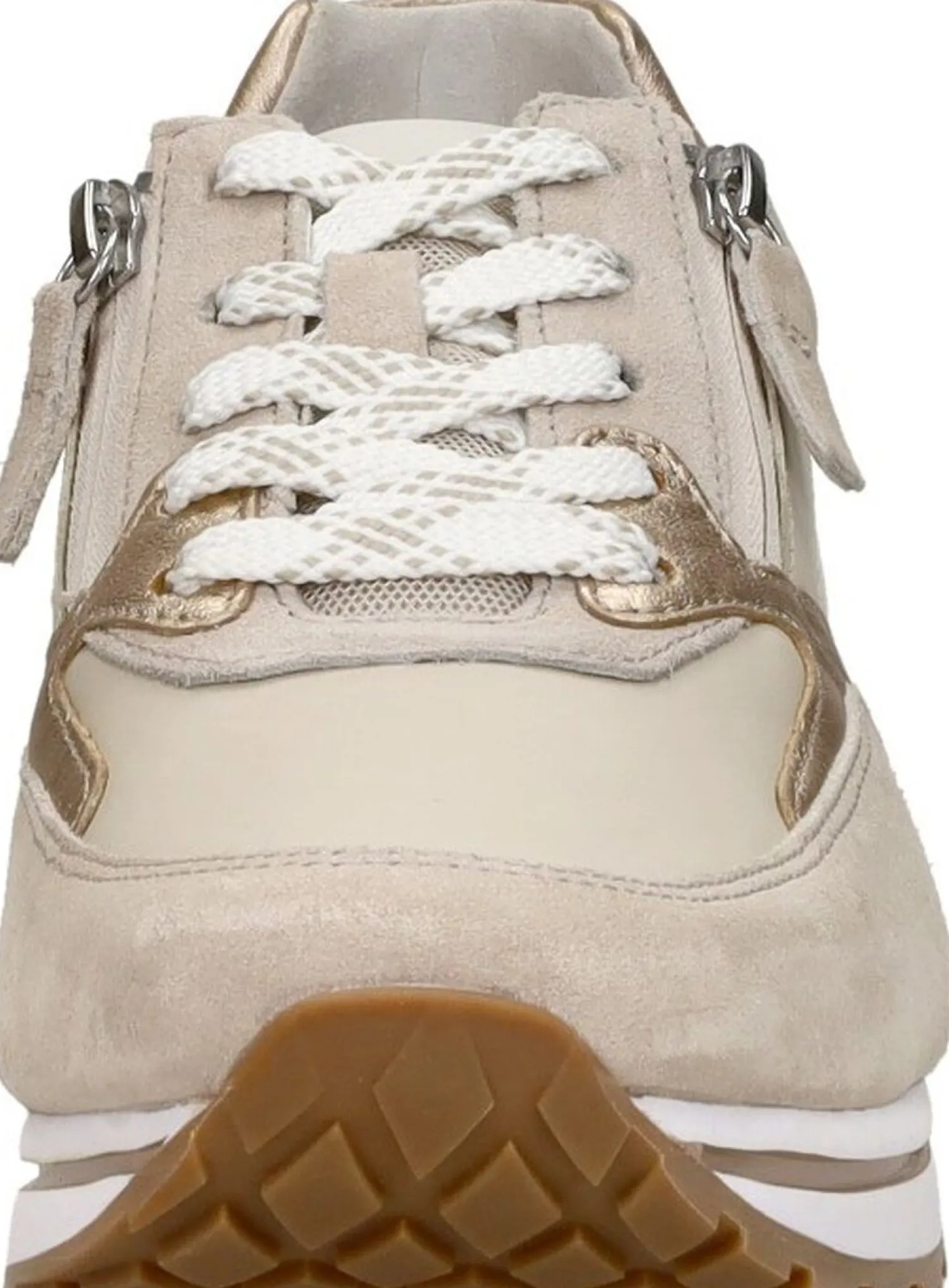 Gabor Sneakers Laag Beige Outlet