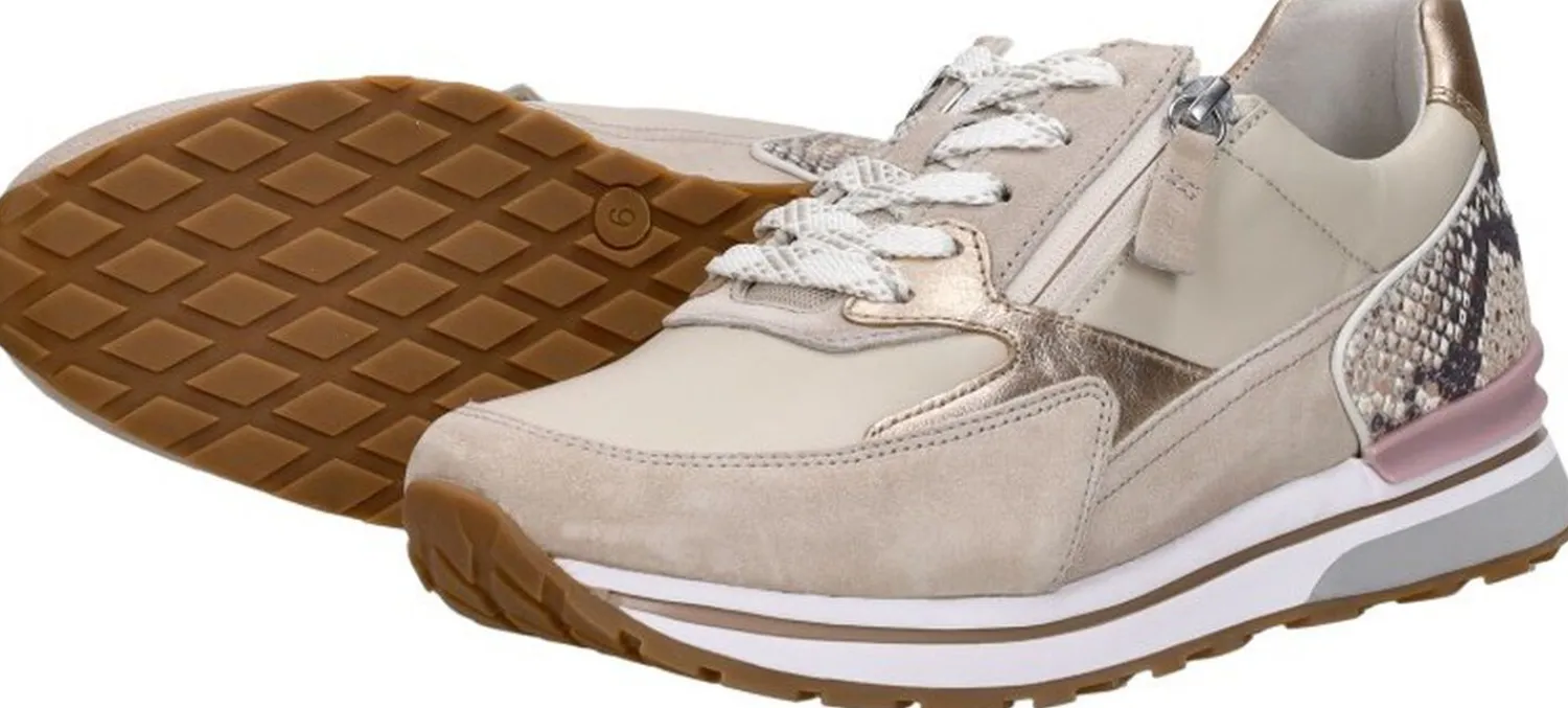 Gabor Sneakers Laag Beige Outlet