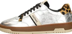 Iqonic Sneakers Laag Zilverkleur Outlet