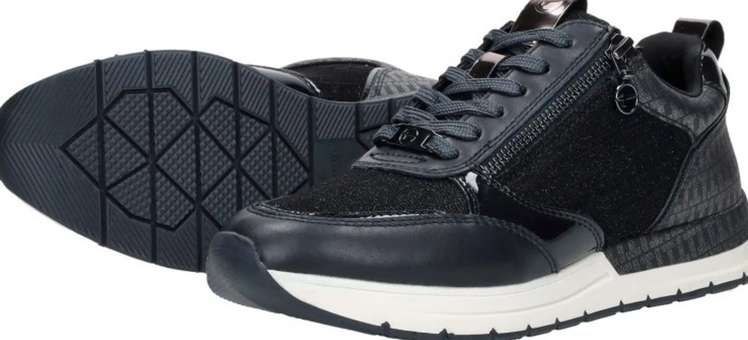 Tamaris Sneakers Laag Blauw Fashion