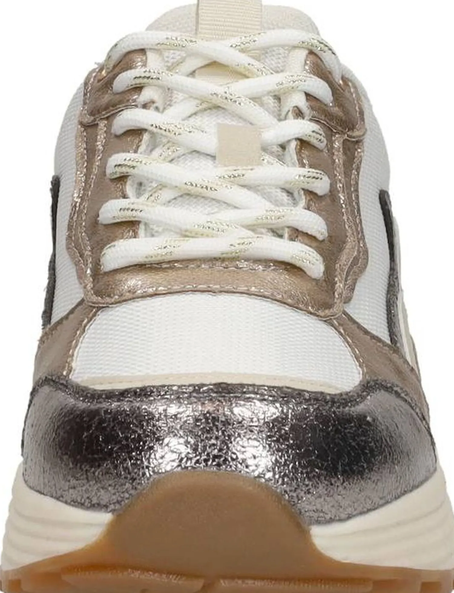 Sub55 Sneakers Laag Goudkleur Clearance