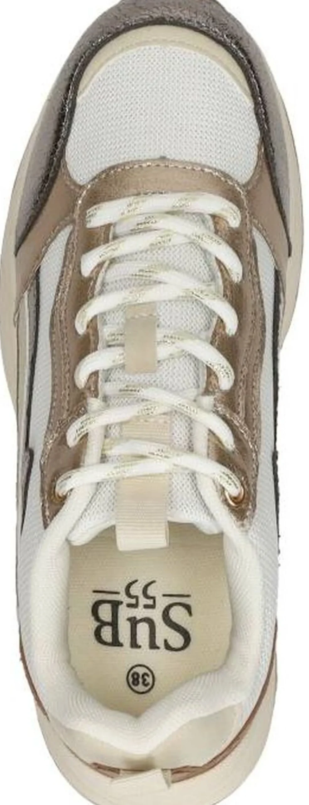 Sub55 Sneakers Laag Goudkleur Clearance