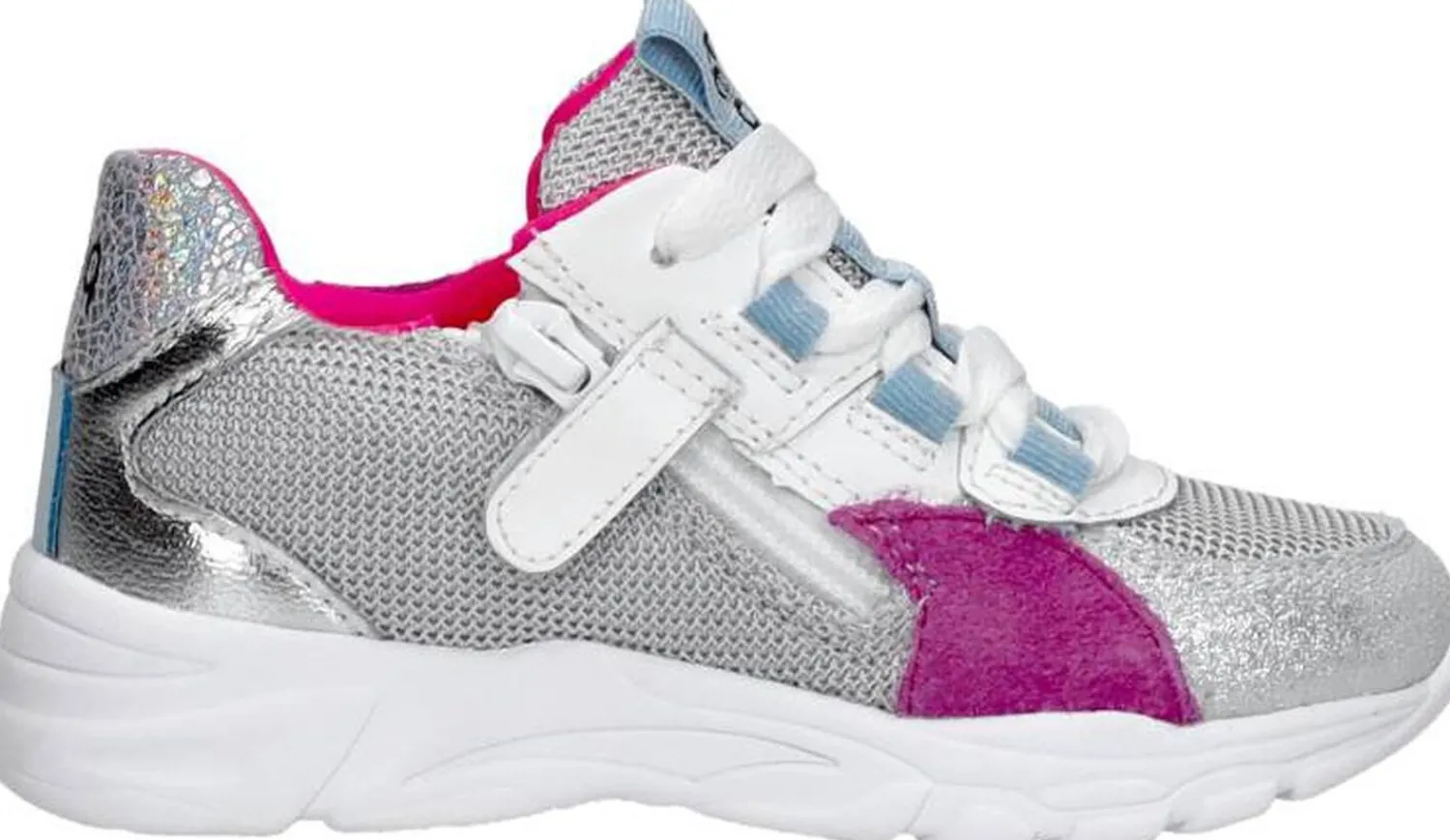Keq Sneakers Laag Zilverkleur Sale