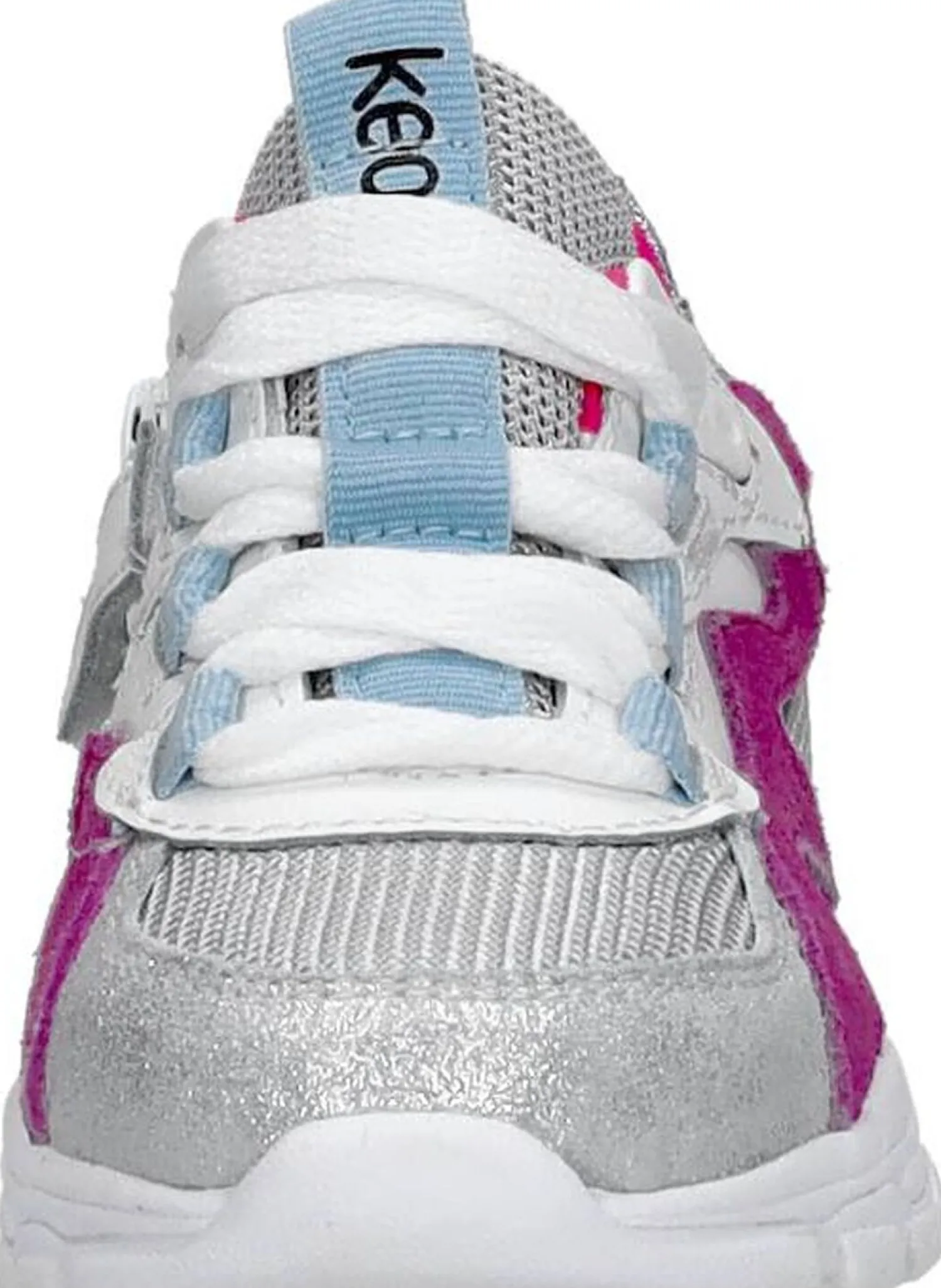 Keq Sneakers Laag Zilverkleur Sale