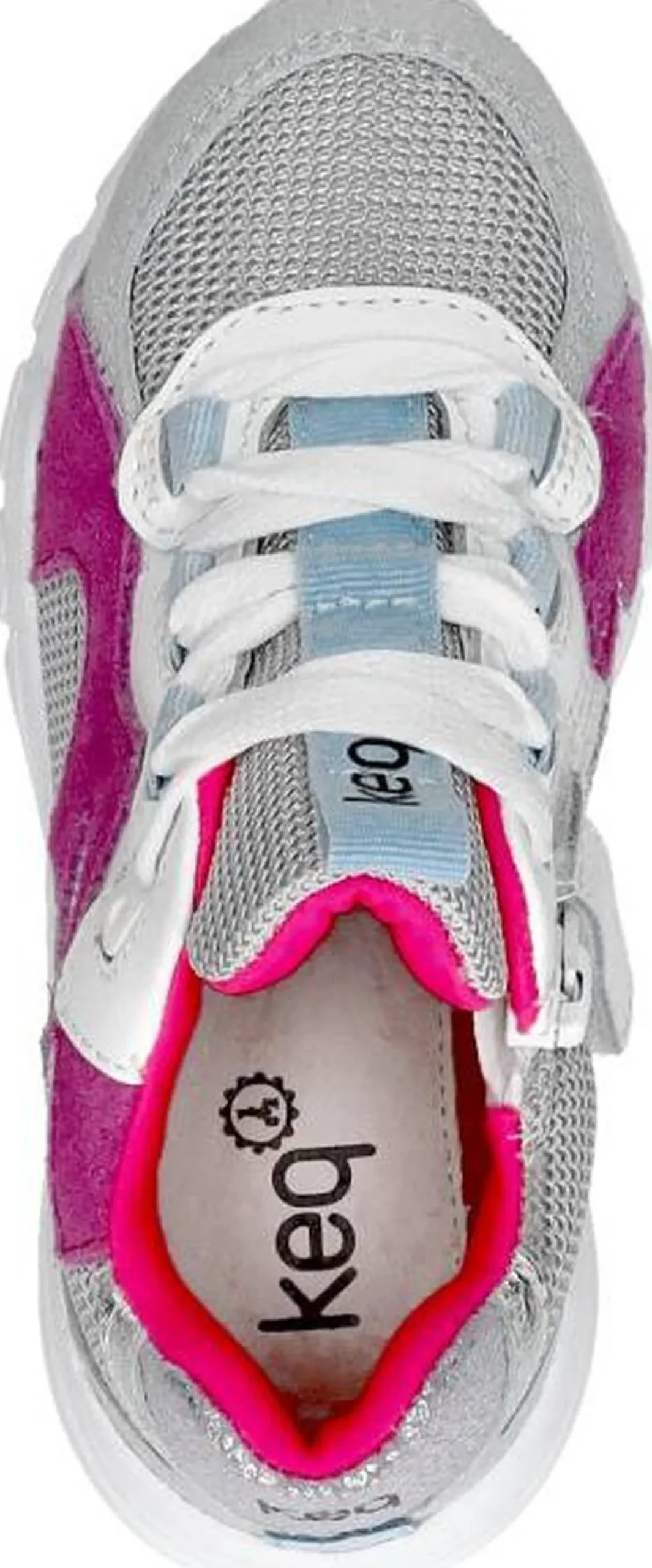 Keq Sneakers Laag Zilverkleur Sale