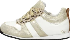 Keq Sneakers Laag Goudkleur Outlet