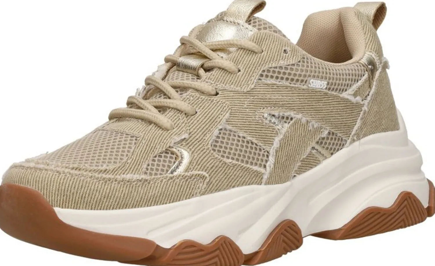 Sub55 Sneakers Laag Beige Hot