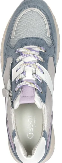 Gabor Sneakers Laag Blauw Outlet