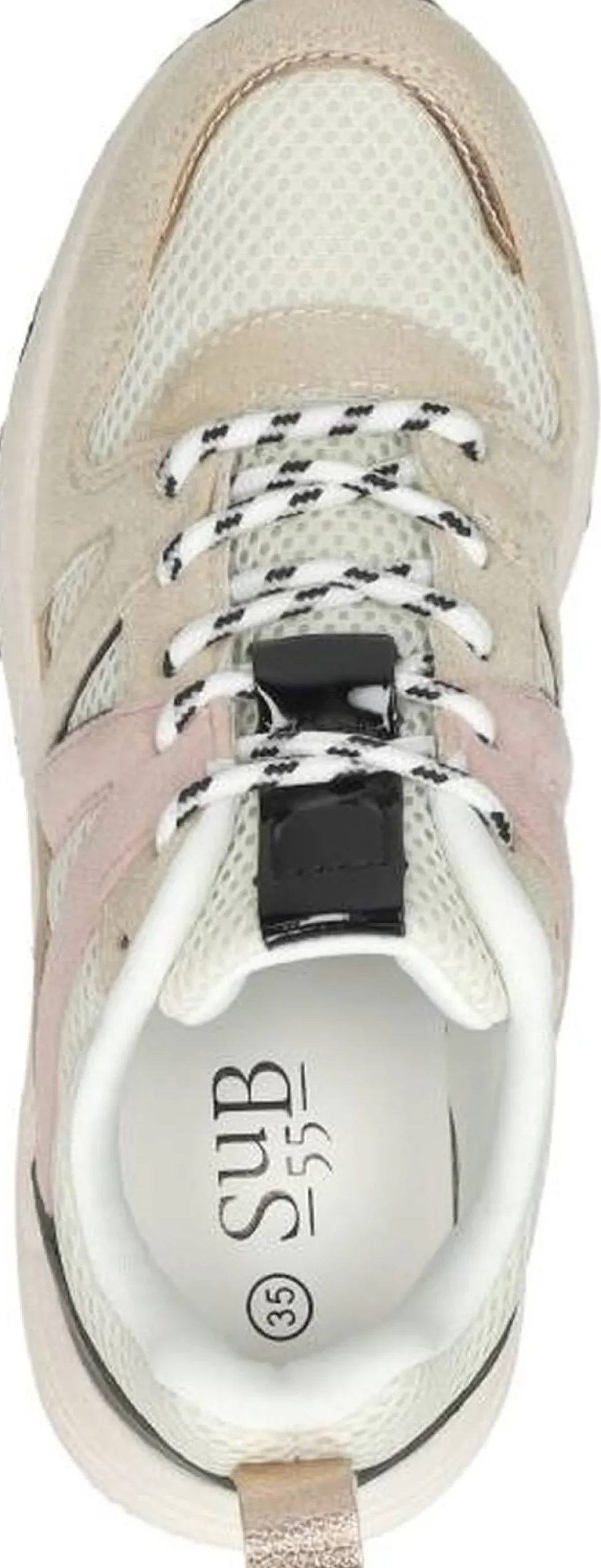 Sub55 Sneakers Laag Beige Clearance