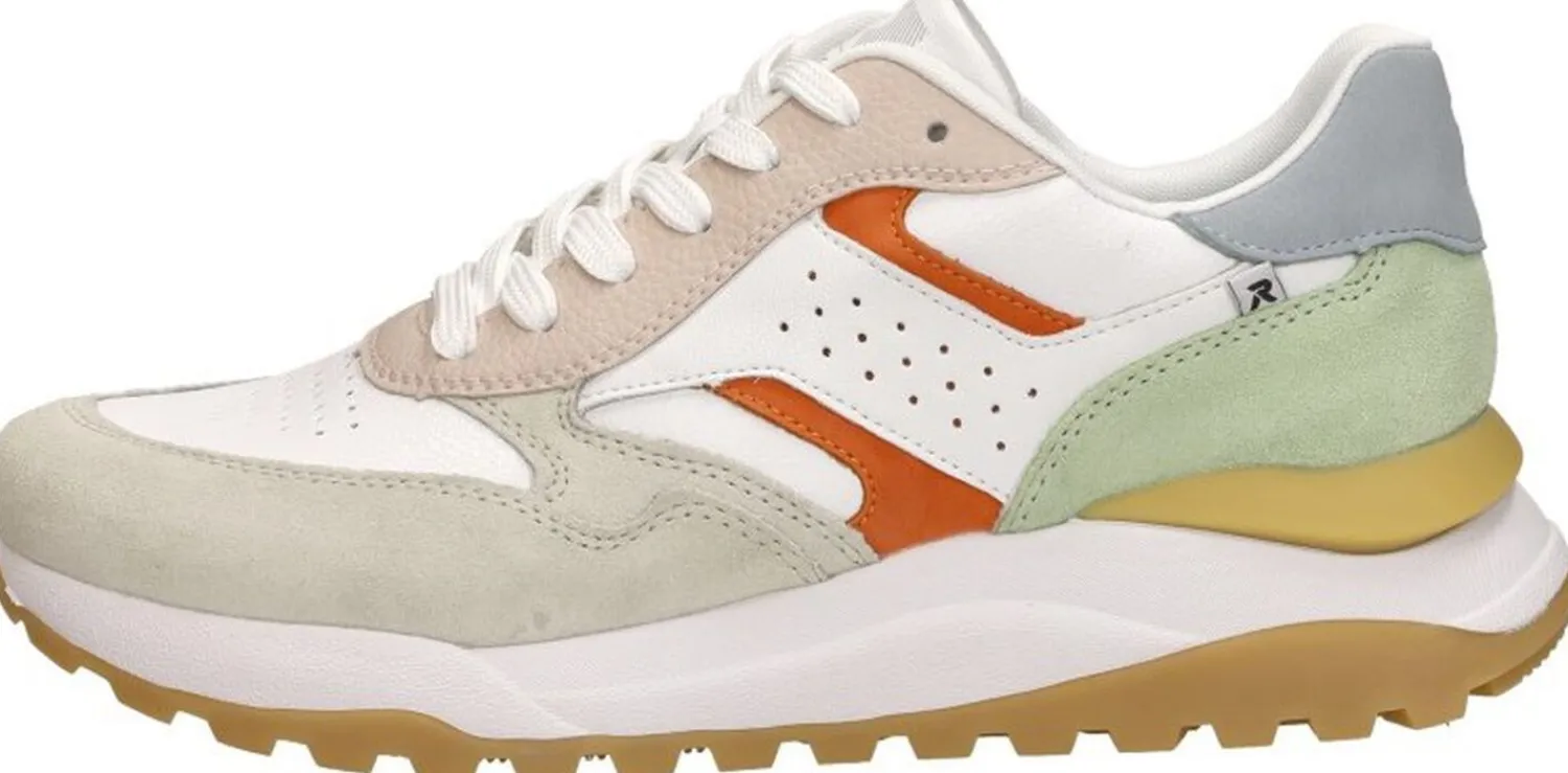 Rieker Sneakers Laag Wit Sale