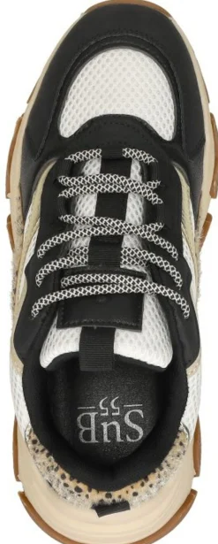 Sub55 Sneakers Laag Zwart Clearance