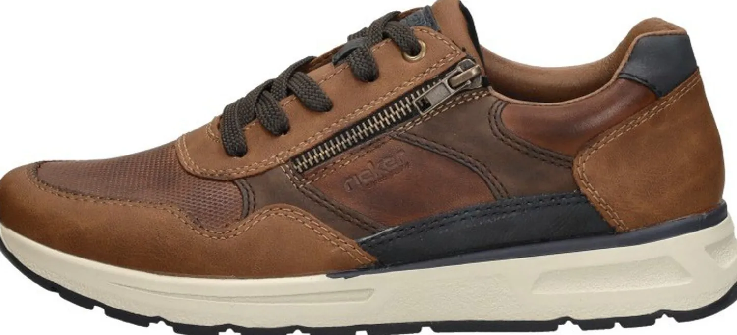 Rieker Sneakers Laag Cognac Hot