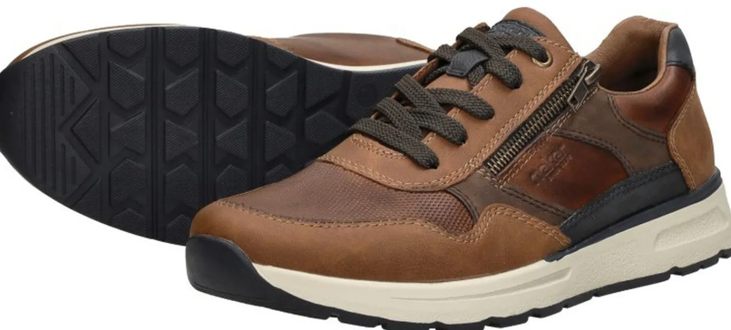 Rieker Sneakers Laag Cognac Hot