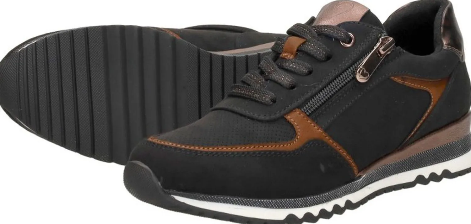 Marco Tozzi Sneakers Laag Zwart Best