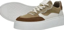 Palpa Sneakers Laag Beige Hot