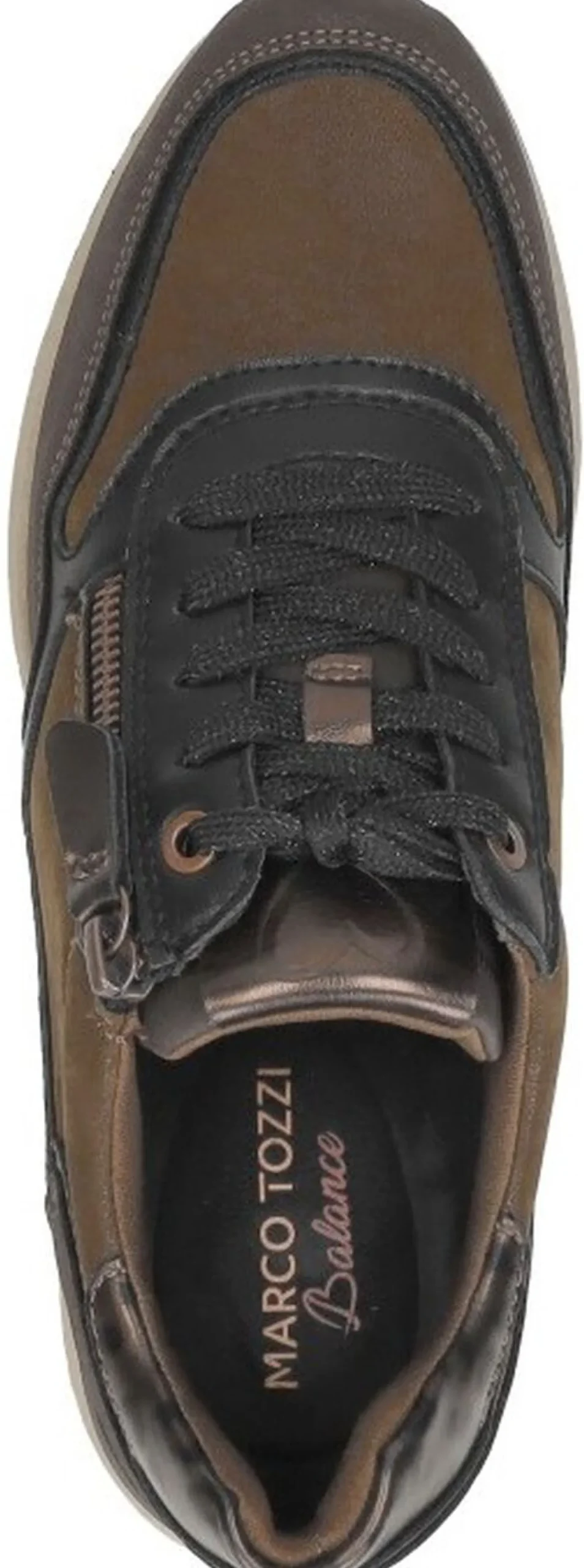 Marco Tozzi Sneakers Laag Middelbruin New