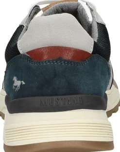 Mustang Sneakers Laag Blauw Best