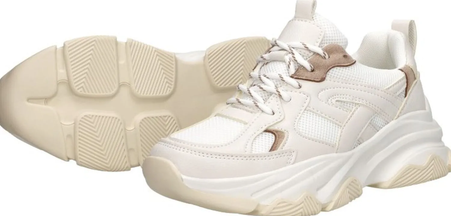 Sub55 Sneakers Laag Gebroken wit Best
