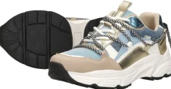 Sub55 Sneakers Laag Licht blauw Clearance