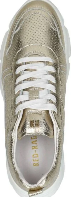 Red Rag Sneakers Laag Goudkleur Outlet