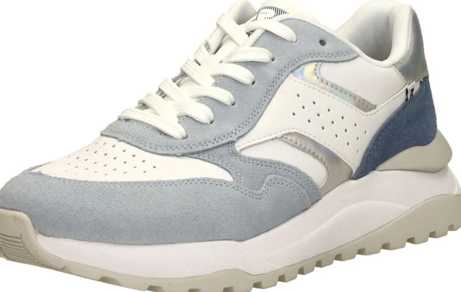 Rieker Sneakers Laag Licht blauw Discount