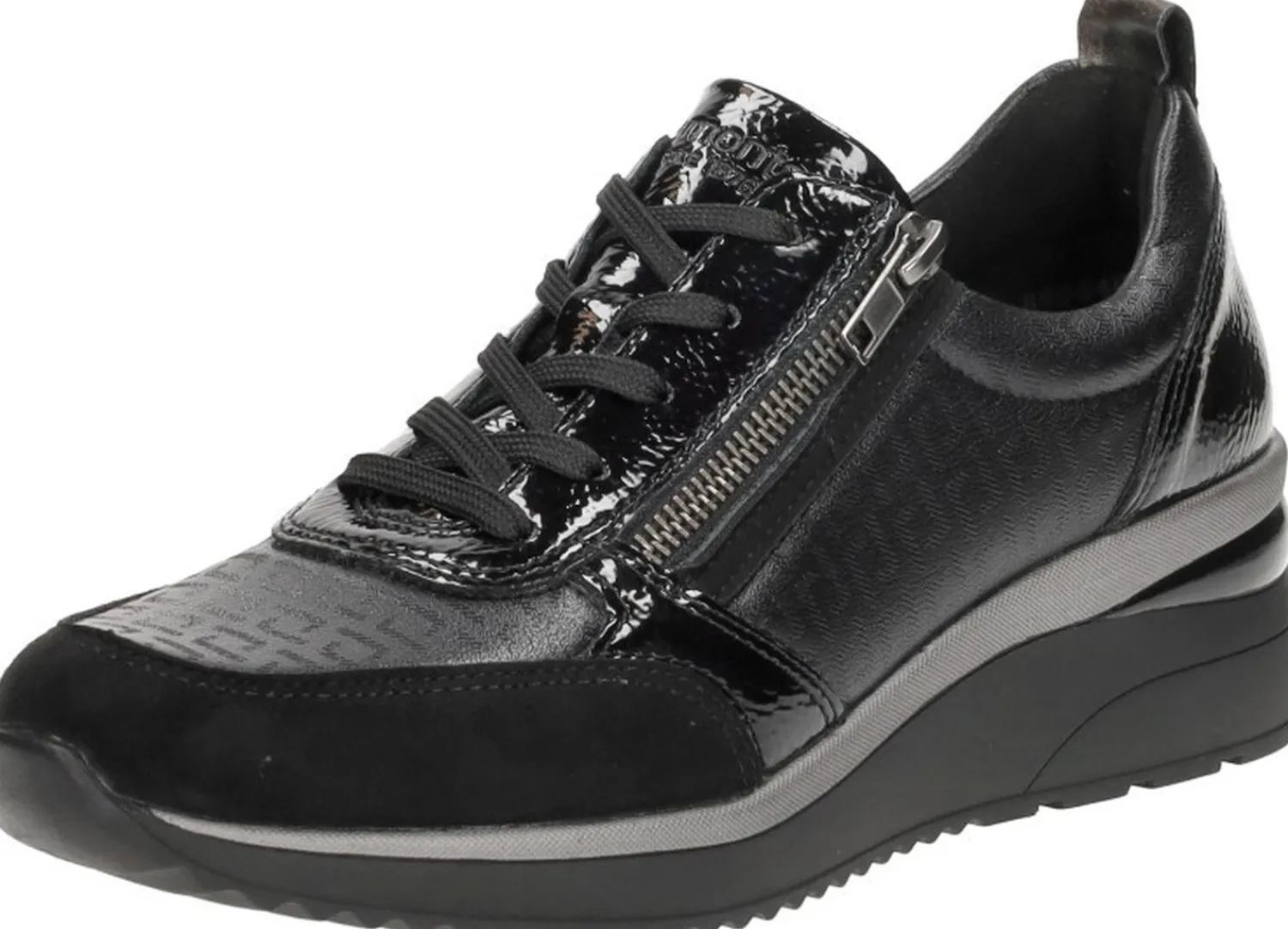 Remonte Sneakers Laag Zwart Fashion