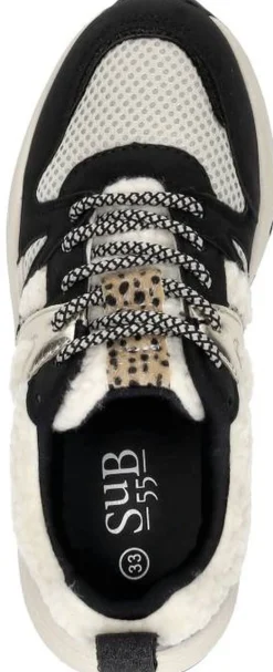 Sub55 Sneakers Laag Zwart Fashion