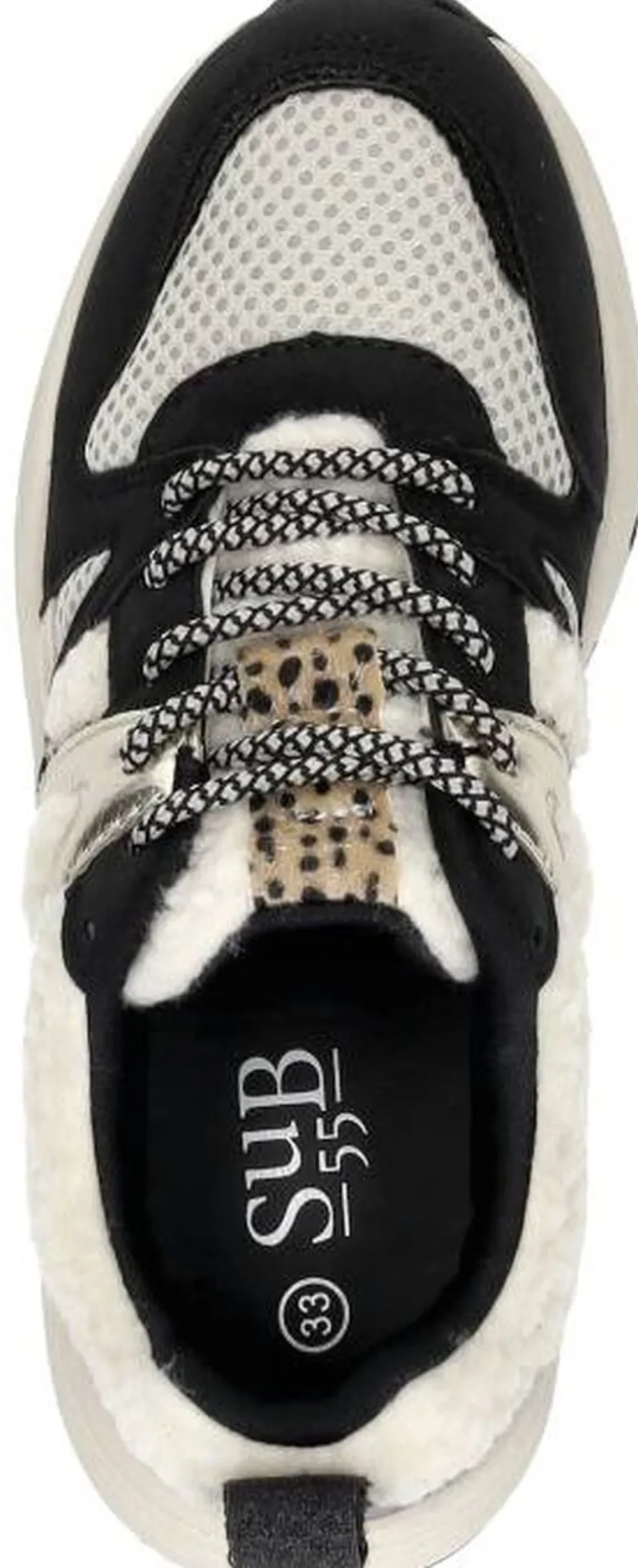 Sub55 Sneakers Laag Zwart Fashion