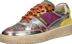 Iqonic Sneakers Laag Zilverkleur Online