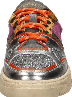 Iqonic Sneakers Laag Zilverkleur Online
