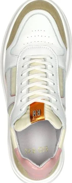 Red Rag Sneakers Laag Beige Hot