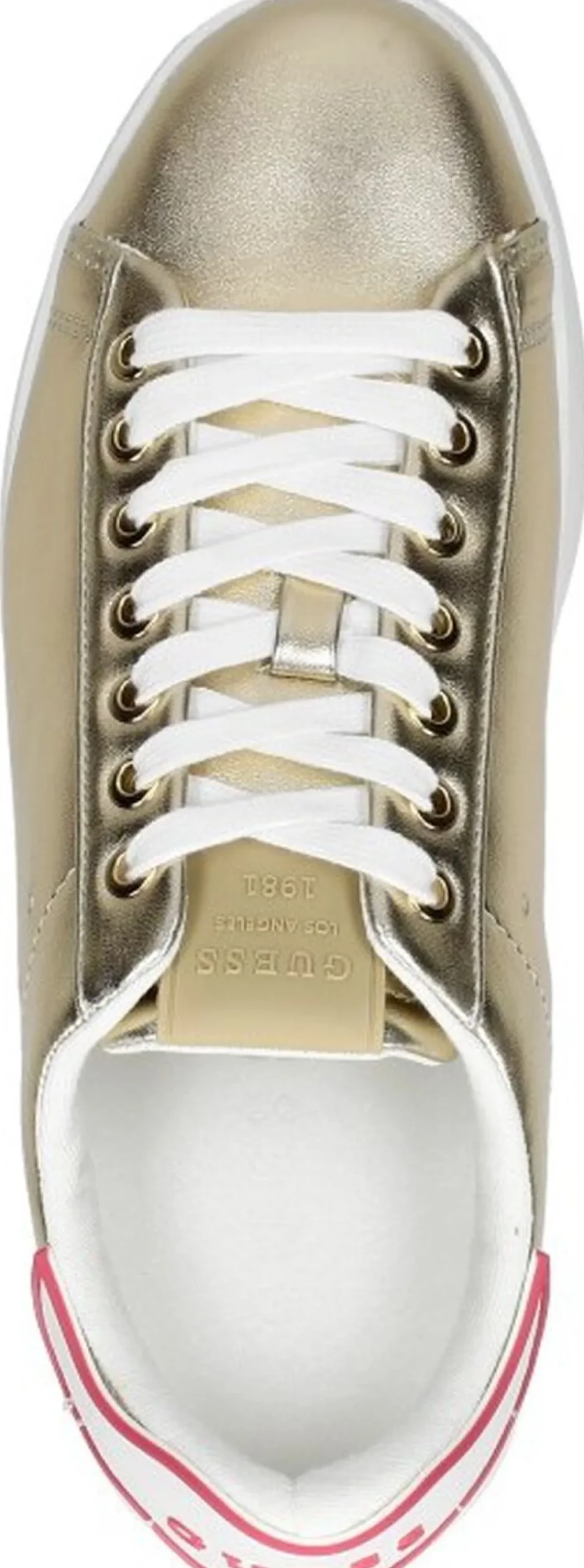 Guess Sneakers Laag Goudkleur Clearance