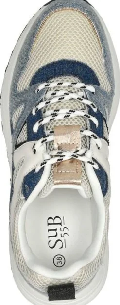 Sub55 Sneakers Laag Licht blauw Fashion