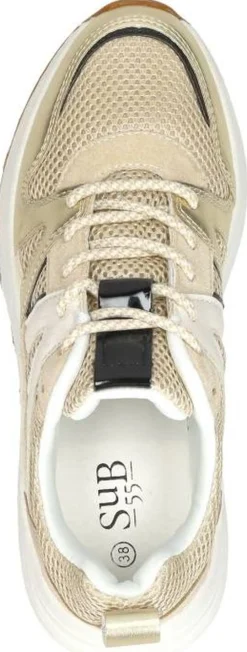 Sub55 Sneakers Laag Goudkleur Online