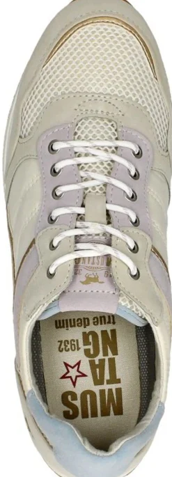 Mustang Sneakers Laag Beige Best