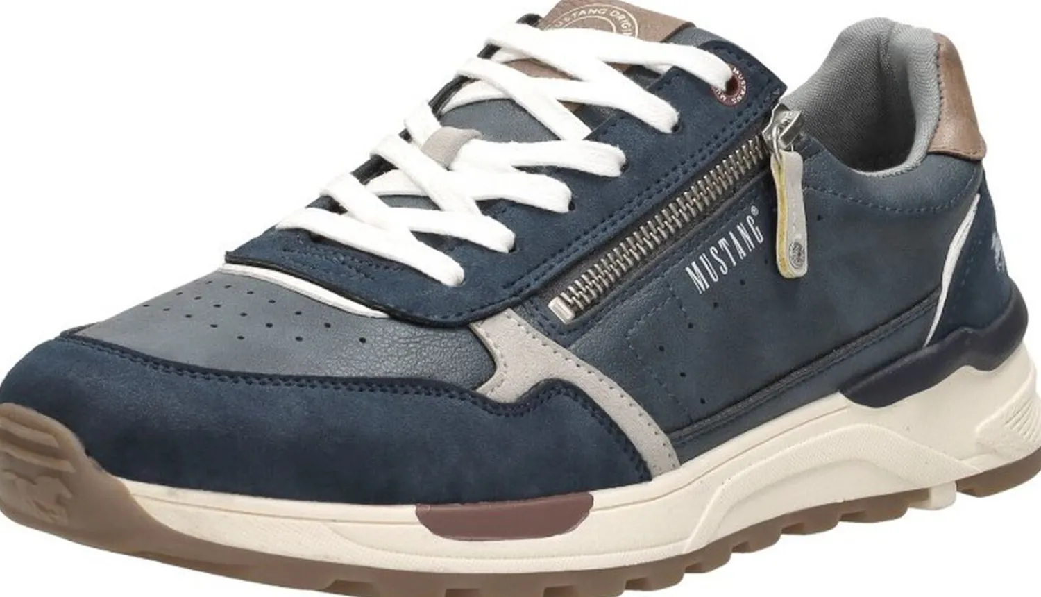 Mustang Sneakers Laag Blauw Hot