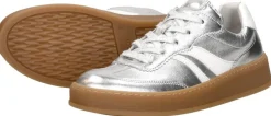 Gabor Sneakers Laag Zilverkleur Discount