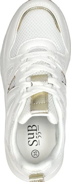 Sub55 Sneakers Laag Wit Clearance